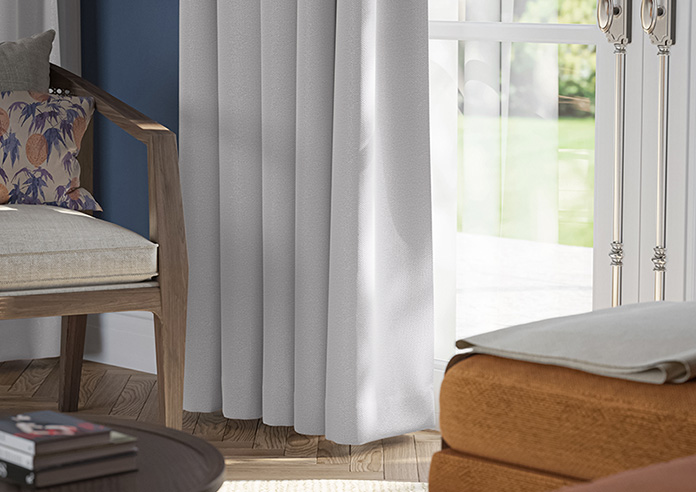 Sydney, Silver - Made to Measure Curtains - Image 5